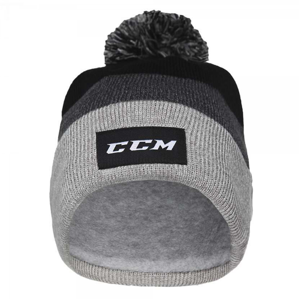 Шапка TEAM CUFFED KNIT POM BK Шапка TEAM CUFFED KNIT POM BK