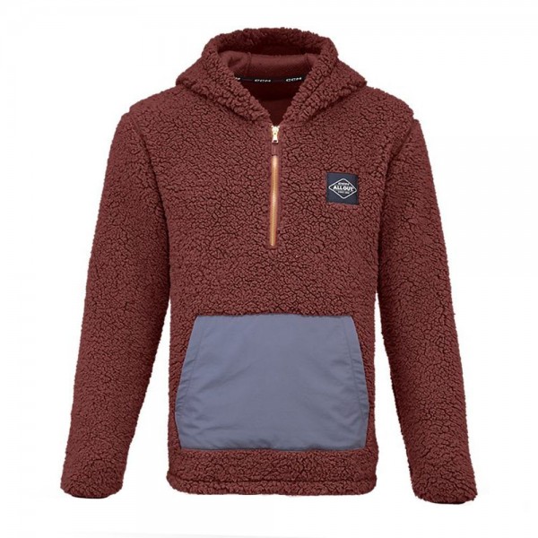 Толстовка OUTDOOR SHERPA HOODIE ADADDER BROWN Толстовка OUTDOOR SHERPA HOODIE ADADDER BROWN