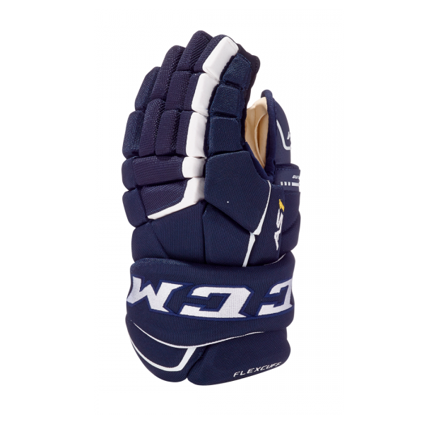 Перчатки игрока HGAS1 SR CCM TACKS Prot Gloves Navy/White Перчатки игрока HGAS1 SR CCM TACKS Prot Gloves Navy/White